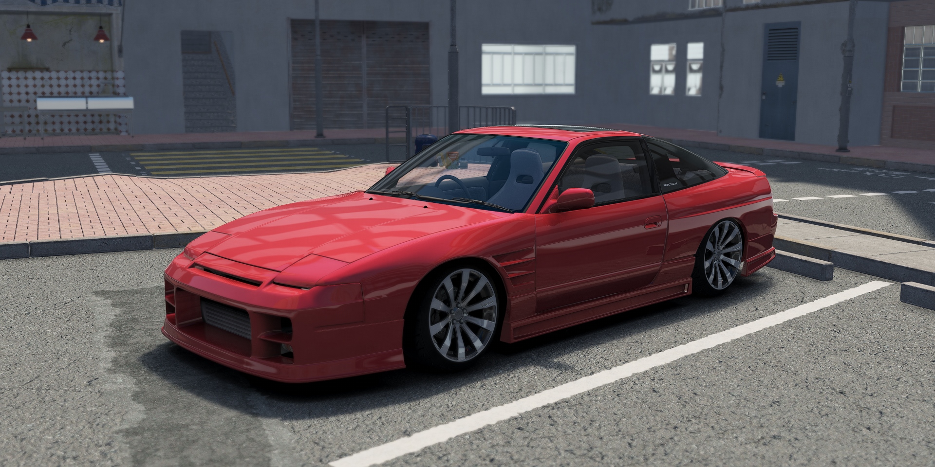 DWG Nissan 180SX G-Corp, skin Nismo_Red