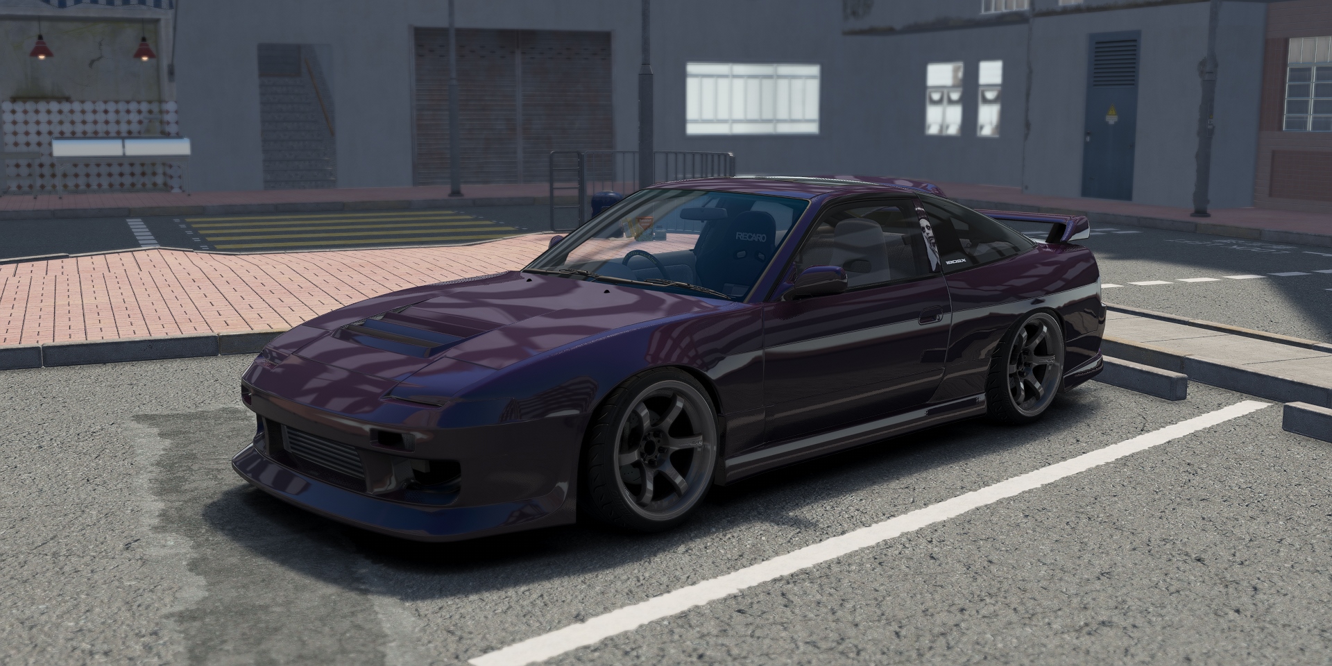 DWG Nissan 180SX GP Sports G-Four, skin Midnight_Purple