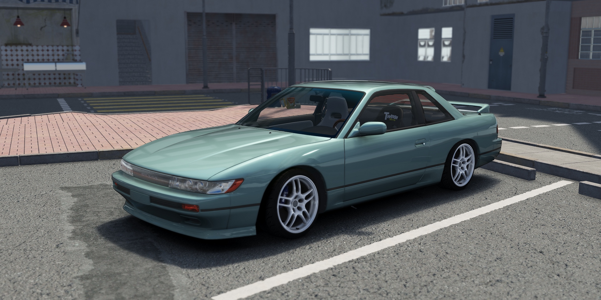 DWG Nissan 240sx Sil Swap, skin Seafoam_Green