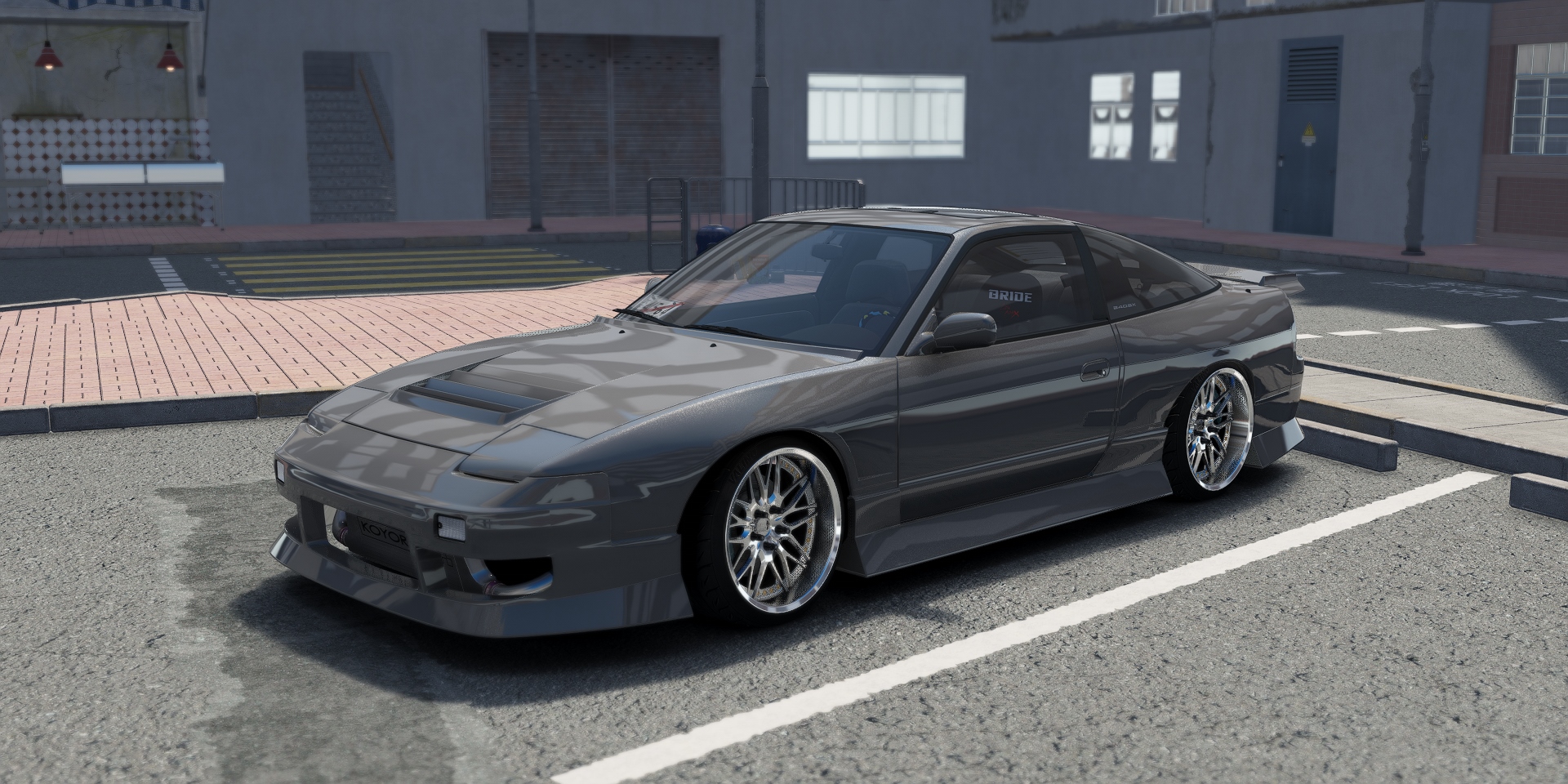 DWG Nissan 240sx Uras, skin 02_charcoal_metallic