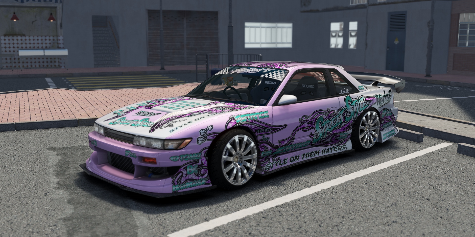 DWG Nissan Silvia PS13 Works 9, skin StreetStyle