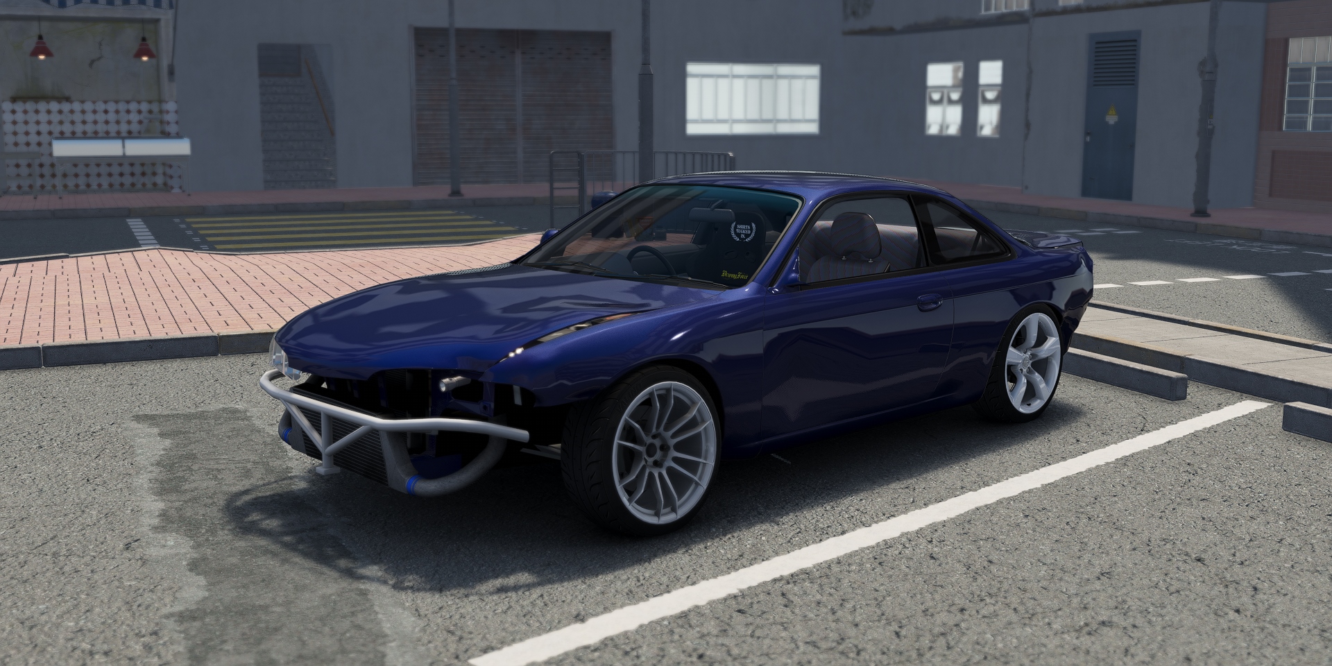 DWG Nissan Silvia S14 Zenki Missile, skin blue