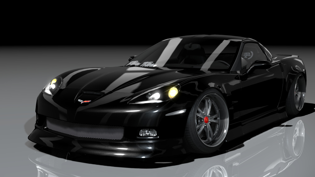 ESDA PRO Heretic Corvette C6, skin Black