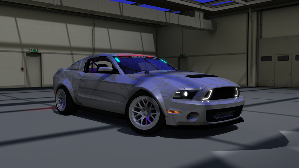 ESDA UncleMizz 2014 Ford Mustang, skin rtr