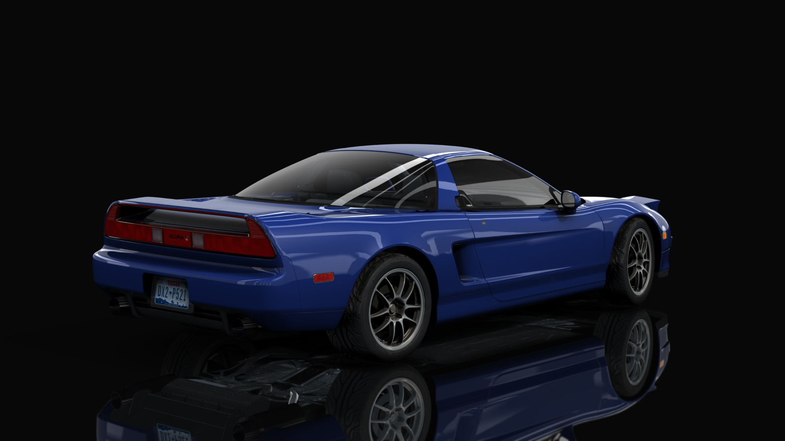Navin's 1995 K24 Acura NSX, skin monte_carlo_blue_pearl