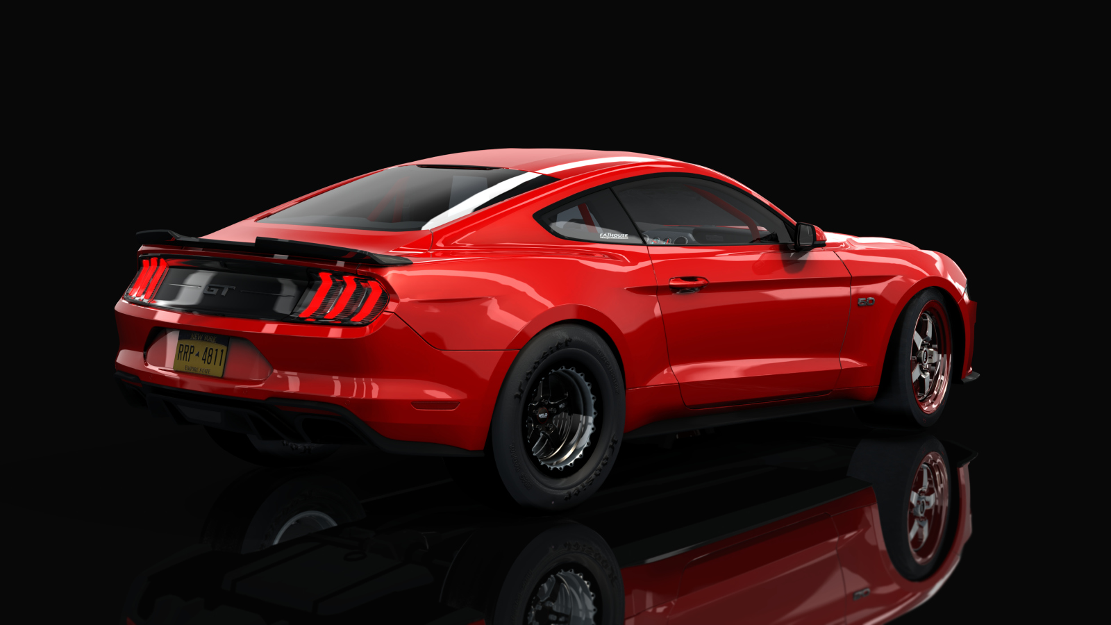 Ford Mustang GT 2018 1500Rx, skin Race_Red