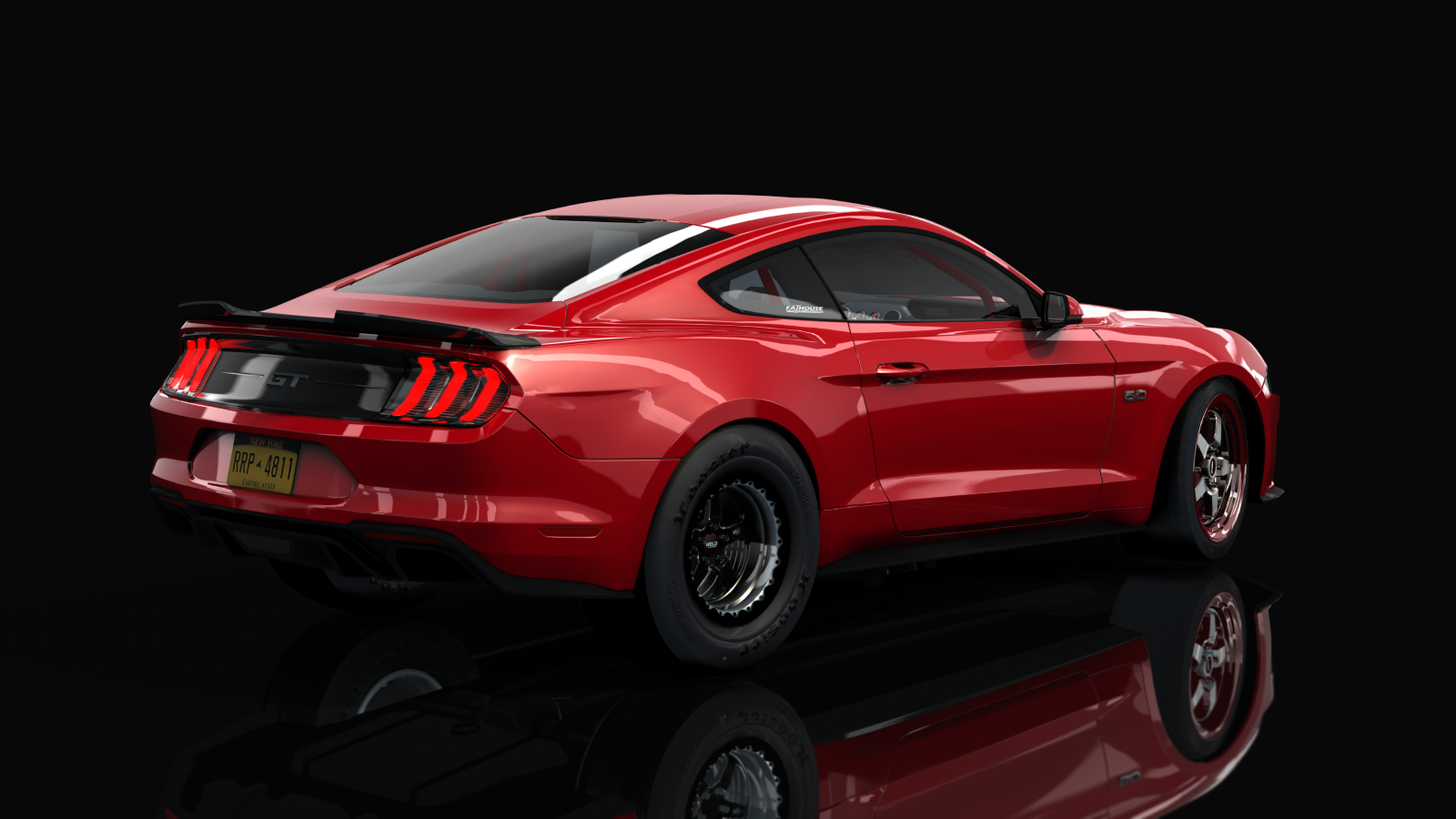 Ford Mustang GT 2018 1500Rx, skin Rapid_Red
