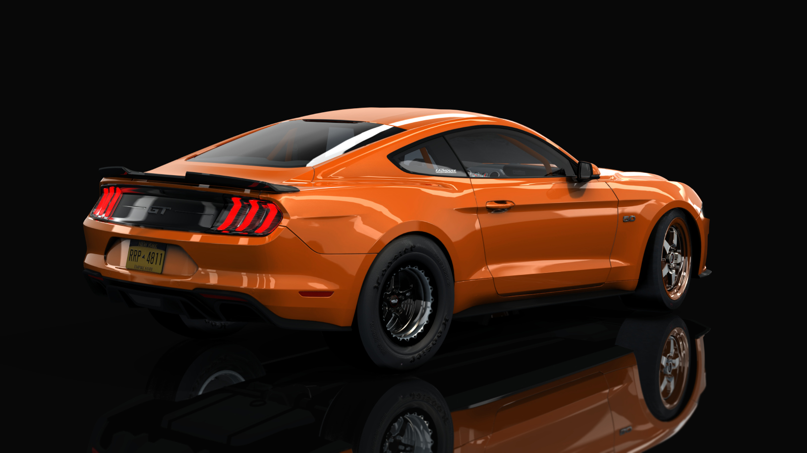 Ford Mustang GT 2018 1500Rx, skin Twister_Orange