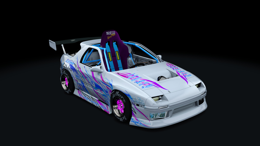 Mazda FC RX-7 Drift Go Kart, skin 03_DriftMafia