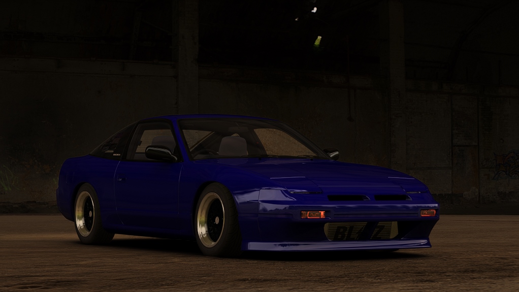 #ZC '90s Nissan 180SX, skin 03_blue