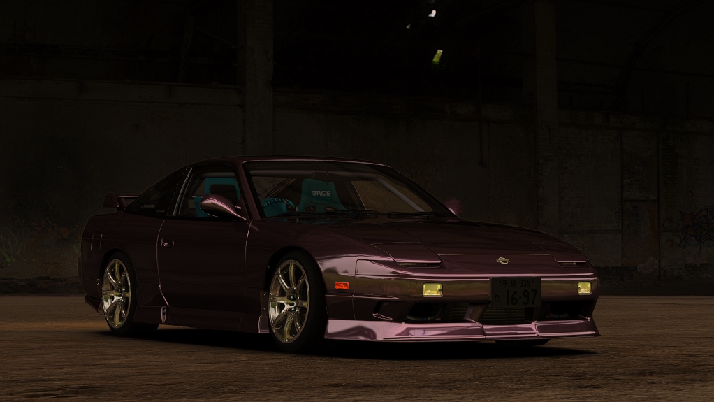 #ZC Nissan 180SX Type X, skin 01_midnight_purple