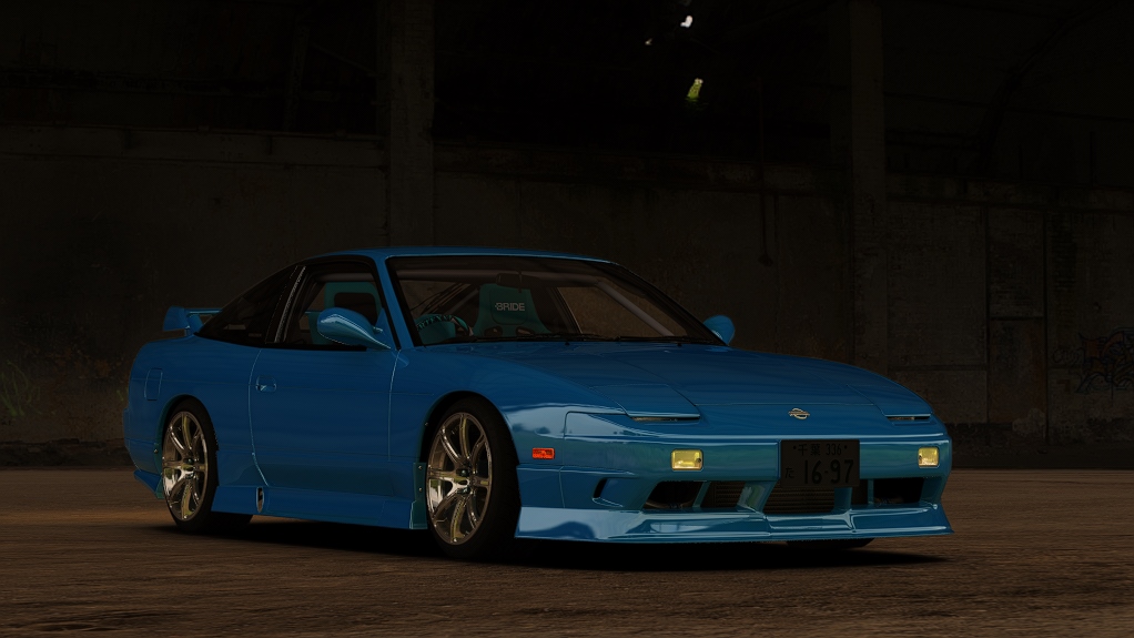 #ZC Nissan 180SX Type X, skin 03_blue_metallic