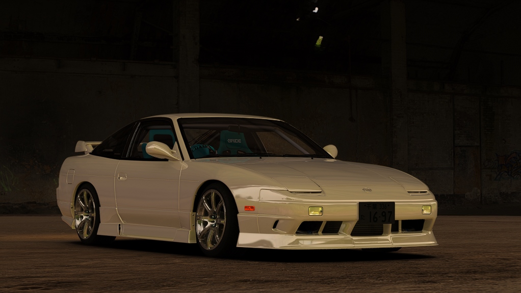 #ZC Nissan 180SX Type X, skin 04_crystal_white