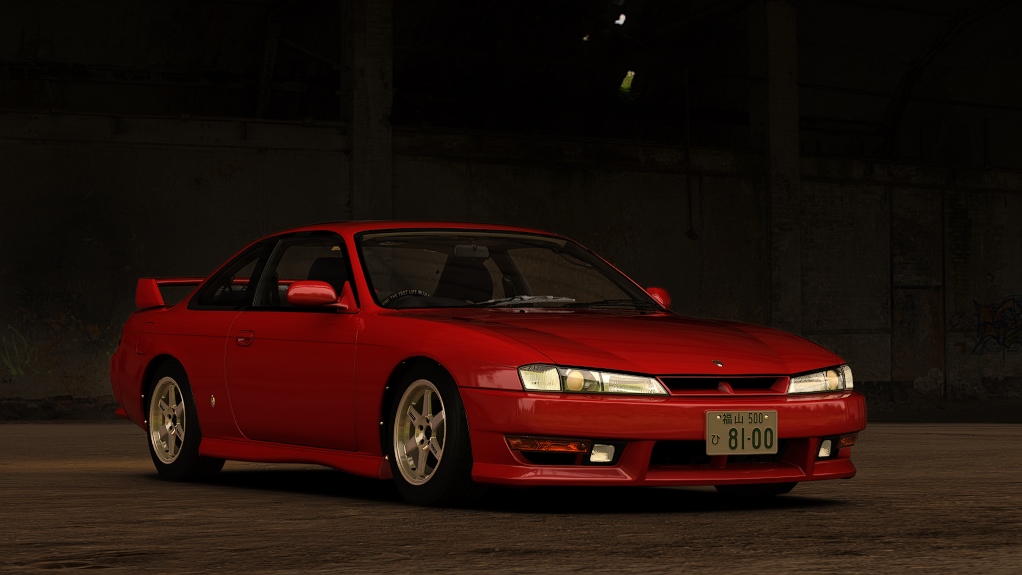 #ZC '90s Nissan Silvia S14, skin 01_red