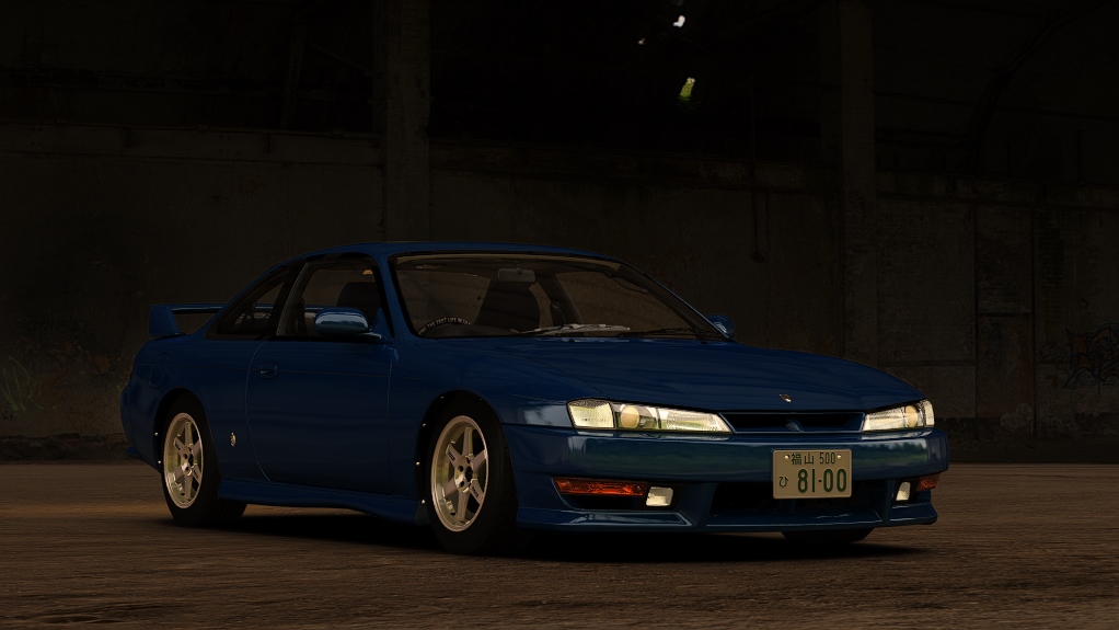 #ZC '90s Nissan Silvia S14, skin 04_blue