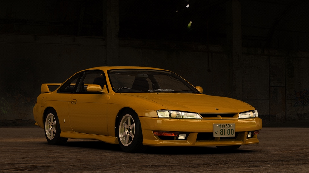 #ZC '90s Nissan Silvia S14, skin 06_yellow