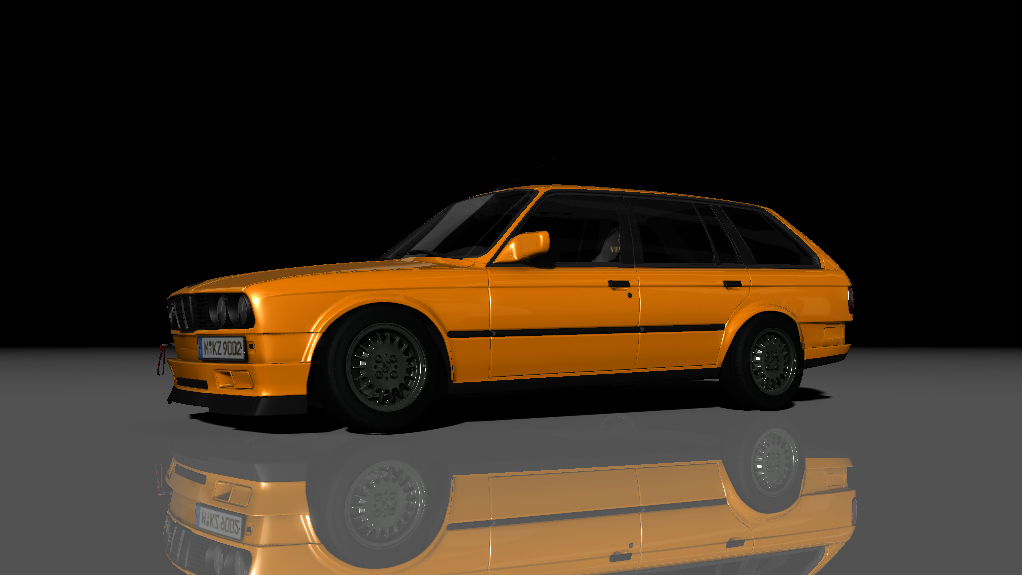 pib_e30_wagon, skin yellow