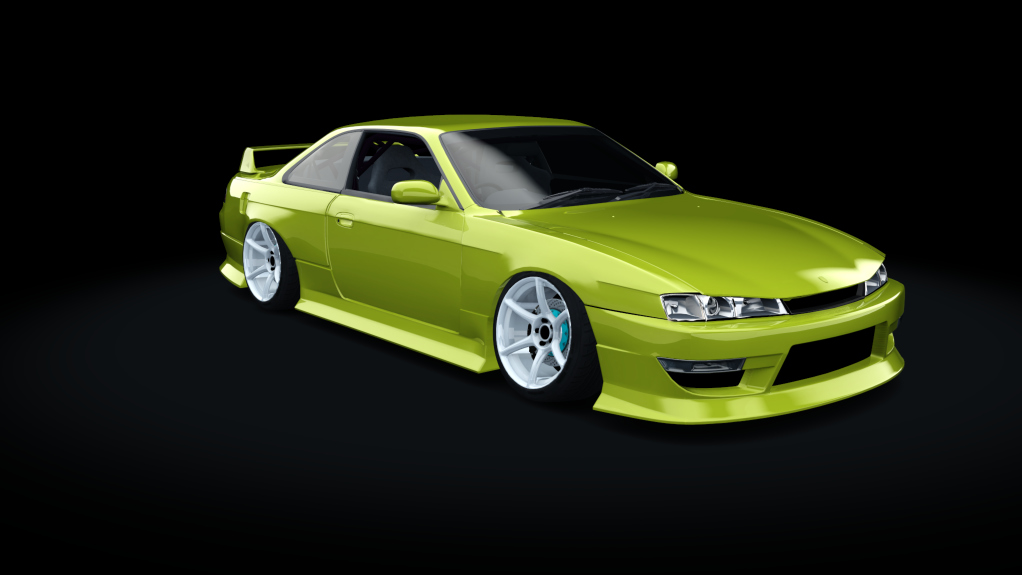 SRDL ProAM Nissan Silvia S14, skin Yellow