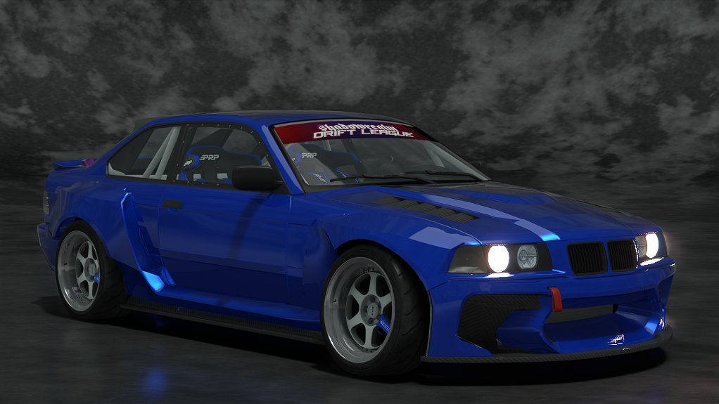 SRDL Pro v2 BMW E36, skin 5_Blue