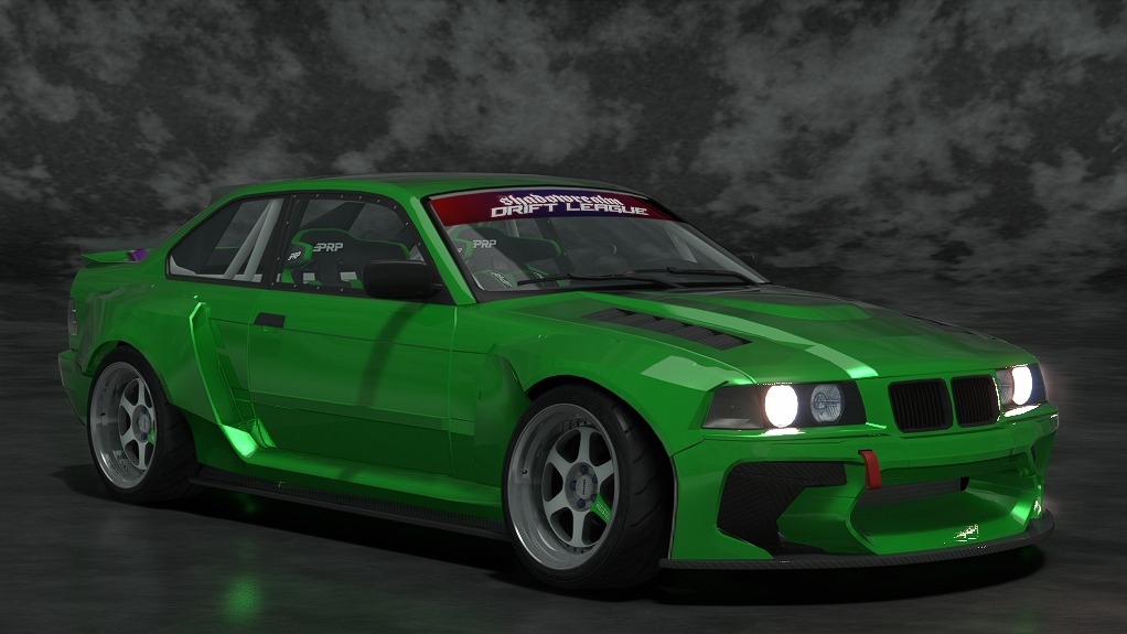 SRDL Pro v2 BMW E36, skin 6_Green
