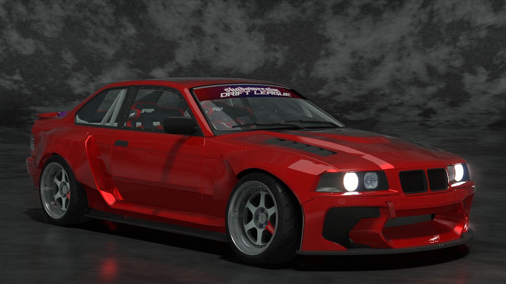 SRDL Pro v2 BMW E36, skin 7_Red