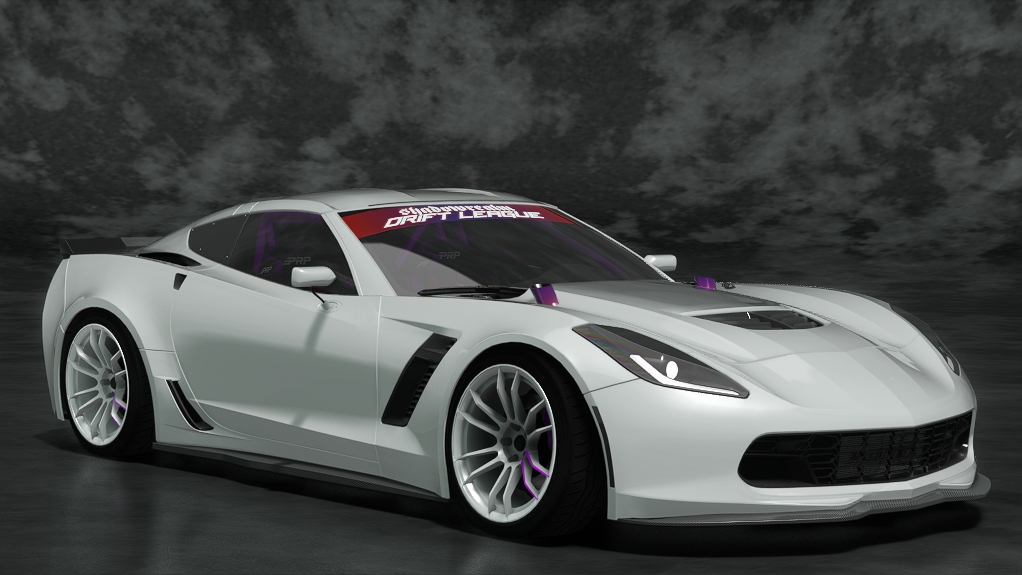 SRDL Pro v2 Chevrolet Corvette C7, skin 2_white