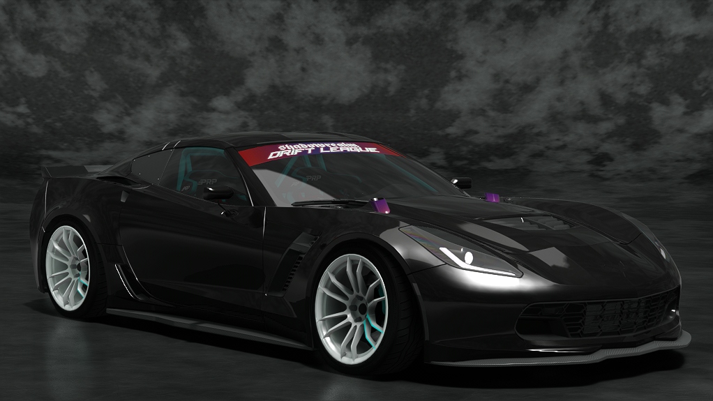 SRDL Pro v2 Chevrolet Corvette C7, skin 3_black
