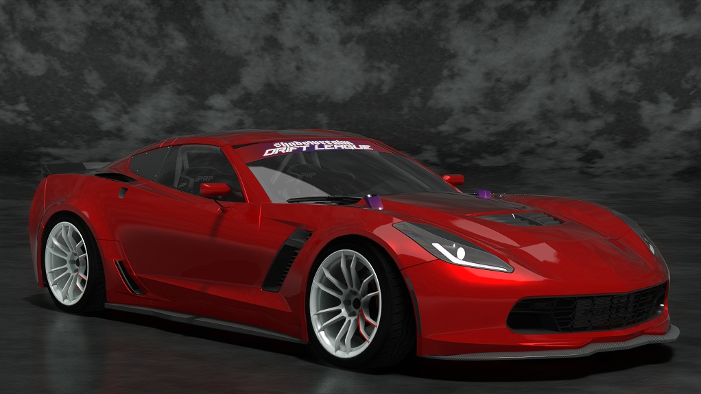 SRDL Pro v2 Chevrolet Corvette C7, skin 7_red
