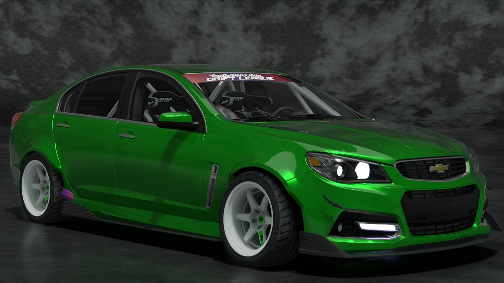 SRDL Pro v2 Chevrolet SS, skin 5_Green