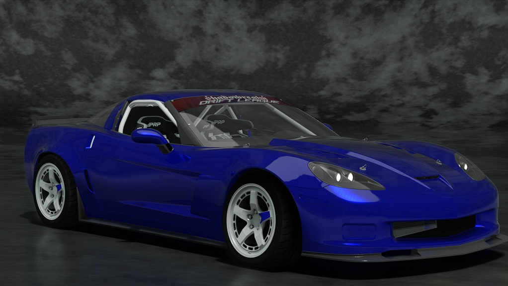 SRDL Pro v2 Chevrolet Corvette C6, skin 4_blue