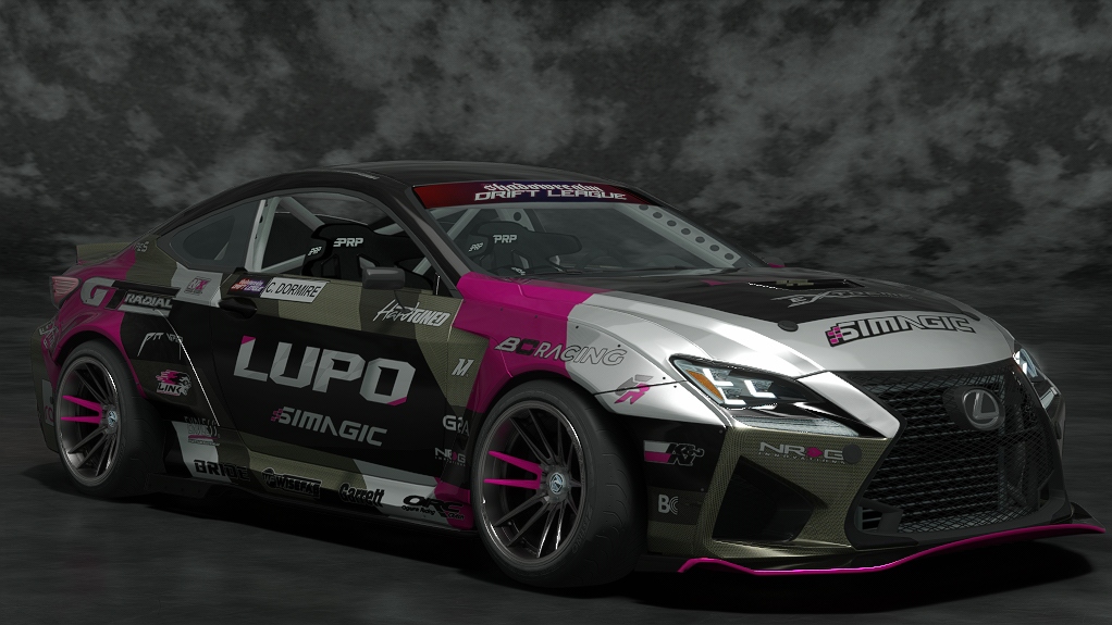 SRDL Pro v2 Lexus RCF, skin 147_LUPO_Flex