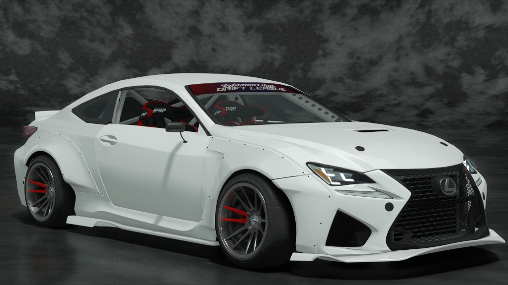 SRDL Pro v2 Lexus RCF, skin 2_white