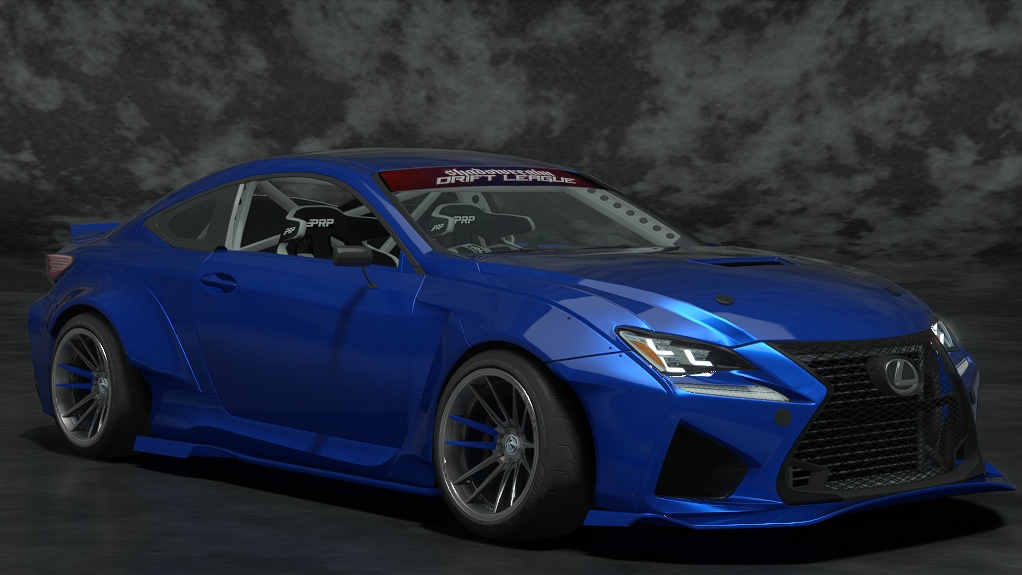 SRDL Pro v2 Lexus RCF, skin 4_blue