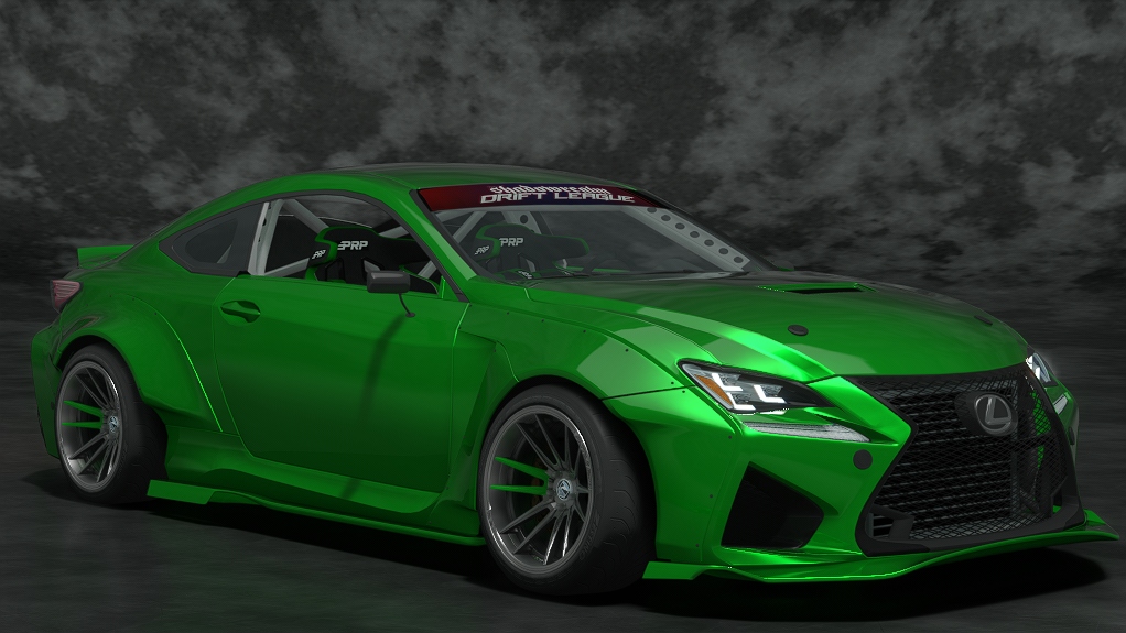 SRDL Pro v2 Lexus RCF, skin 6_green