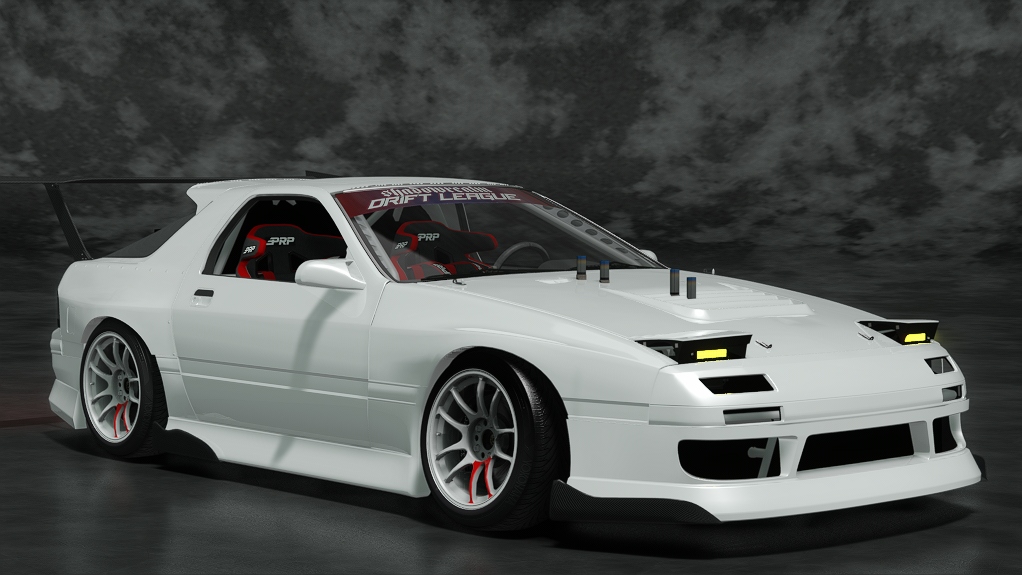 SRDL Pro v2 Mazda RX-7 FC, skin 2_white