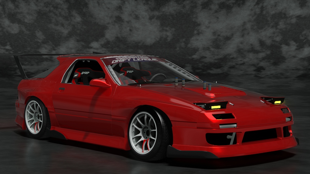 SRDL Pro v2 Mazda RX-7 FC, skin 7_red