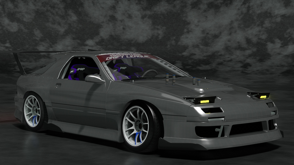 SRDL Pro v2 Mazda RX-7 FC, skin 8_grey