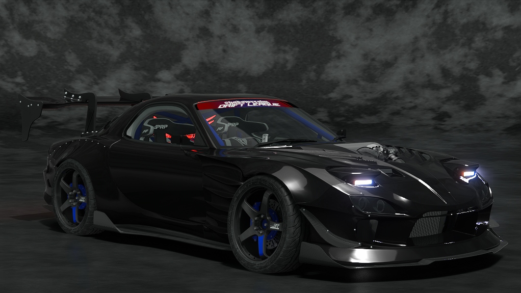 SRDL Pro v2 Mazda RX-7 FD, skin 3_Black