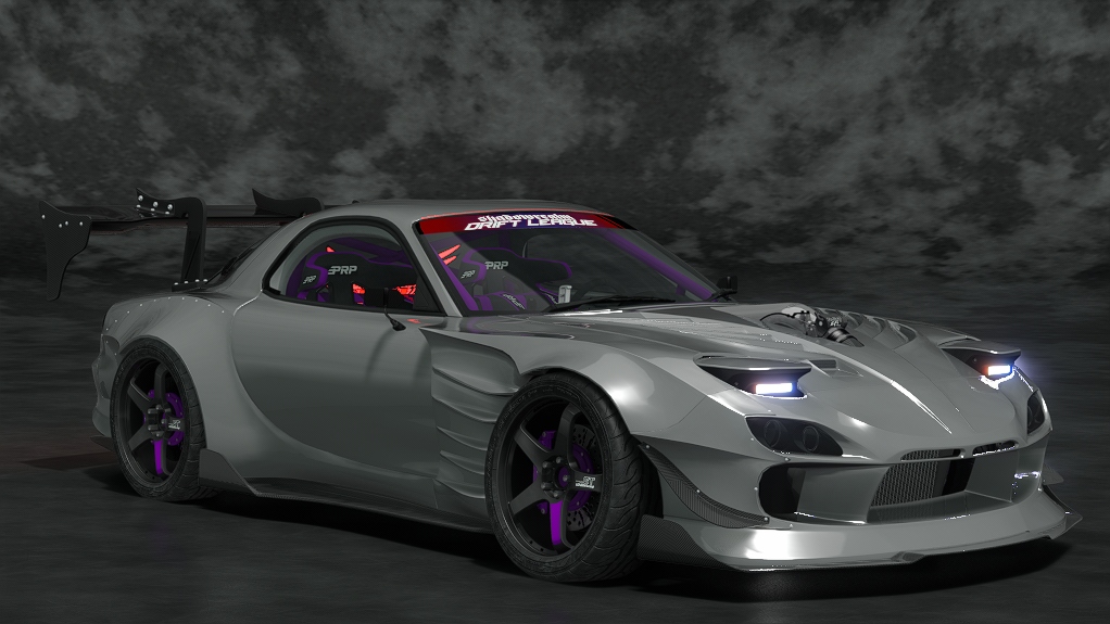 SRDL Pro v2 Mazda RX-7 FD, skin 4_Grey