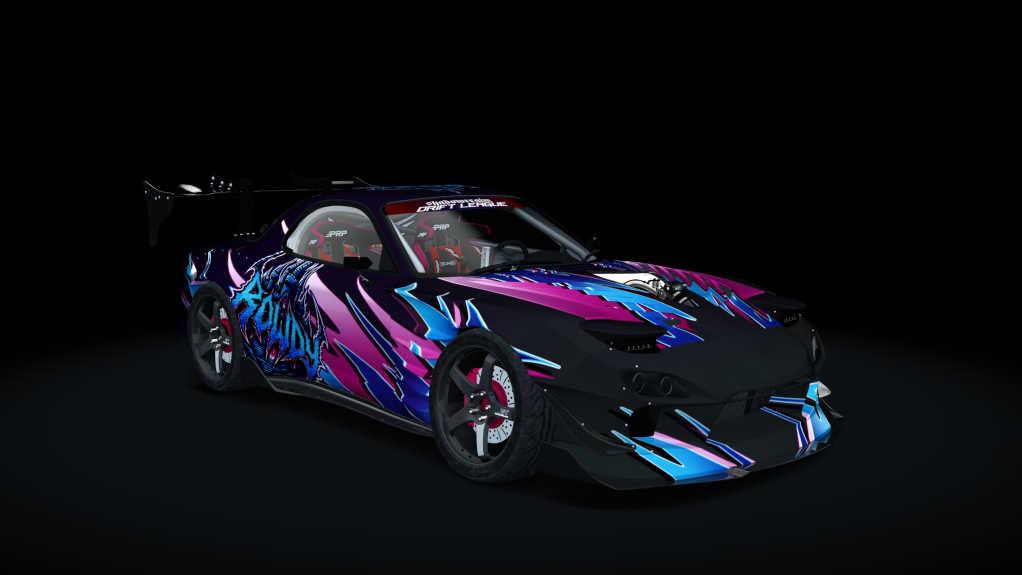SRDL Pro v2 Mazda RX-7 FD, skin ROWDY