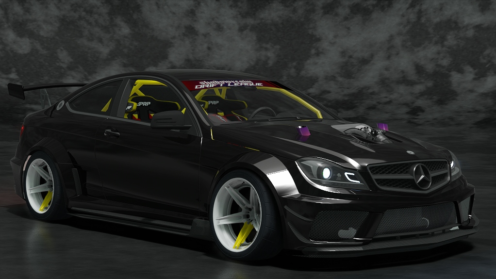 SRDL Pro v2 Mercedes C63 AMG, skin 2_Black