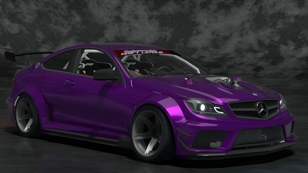 SRDL Pro v2 Mercedes C63 AMG, skin 4_Purple