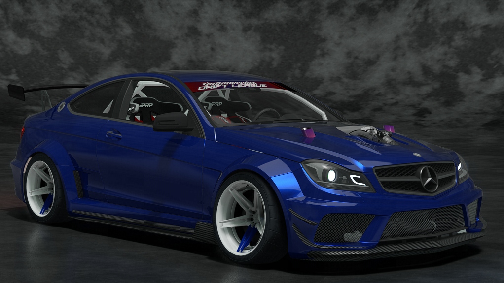 SRDL Pro v2 Mercedes C63 AMG, skin 5_Blue