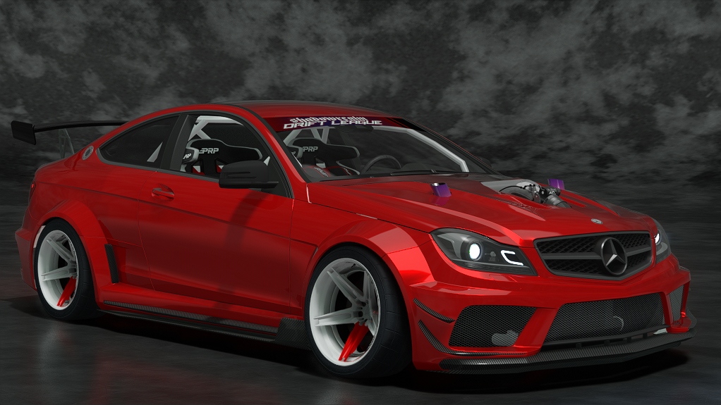 SRDL Pro v2 Mercedes C63 AMG, skin 6_Red