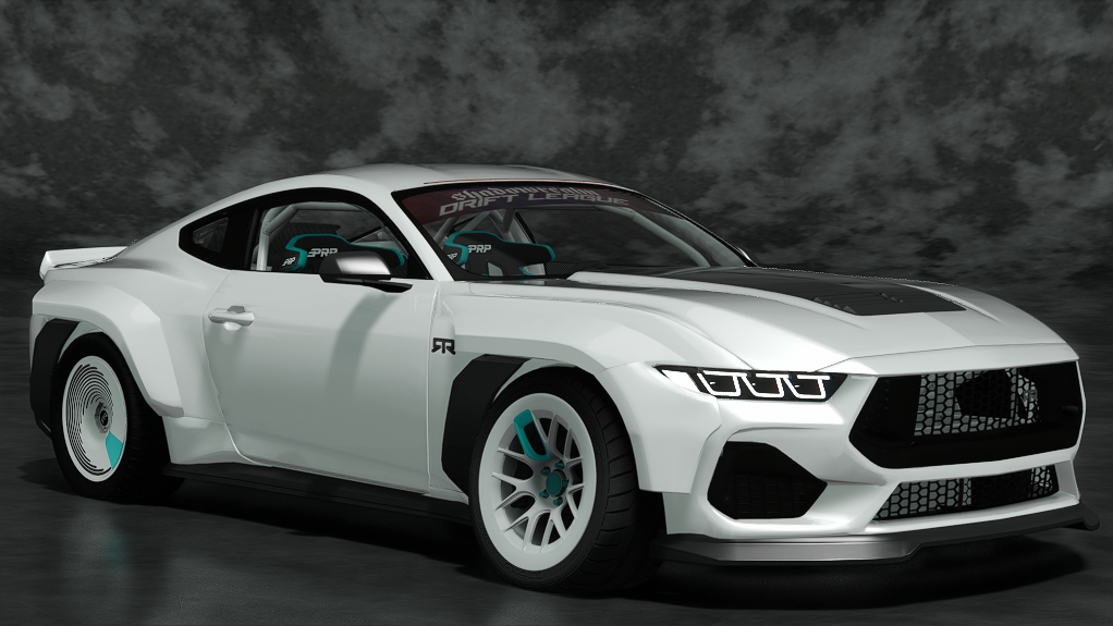 SRDL Pro v2 Ford Mustang s650, skin 1_white