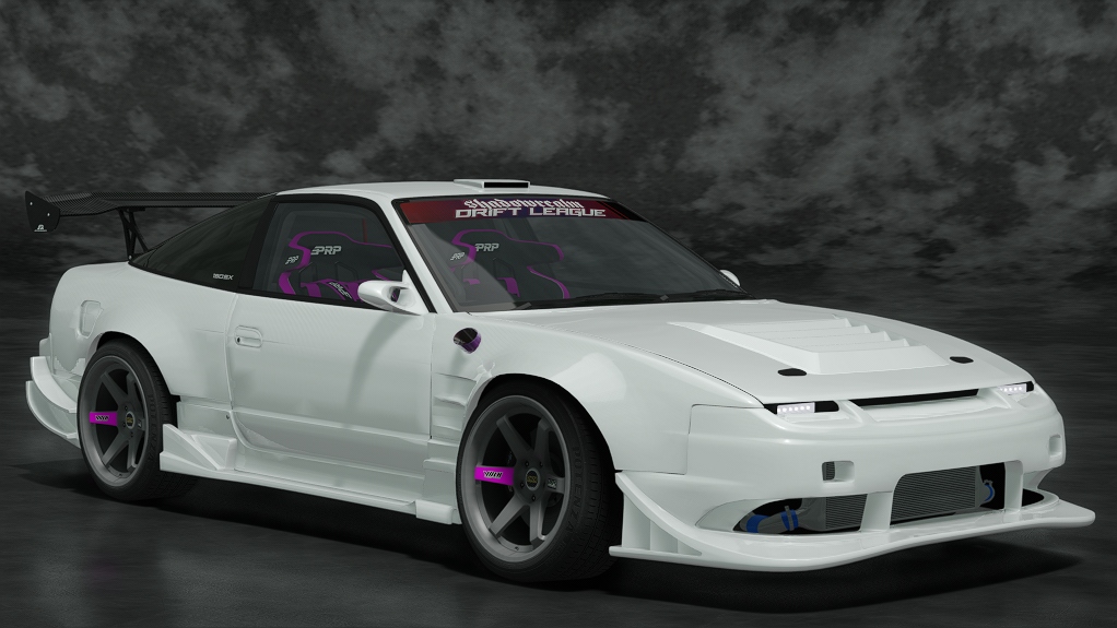 SRDL Pro v2 Nissan 180sx, skin 2_white