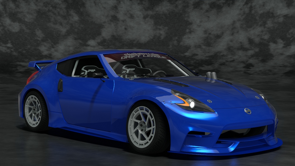 SRDL Pro v2 Nissan 370Z, skin 5_blue