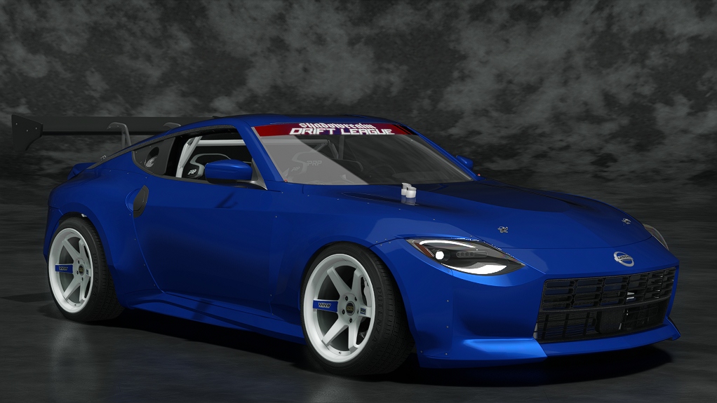 SRDL Pro v2 Nissan 400z, skin 4_blue