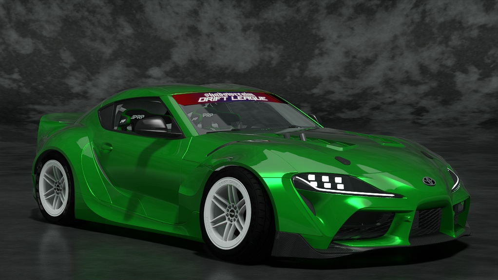 SRDL Pro v2 Toyota Supra A90, skin 6_green