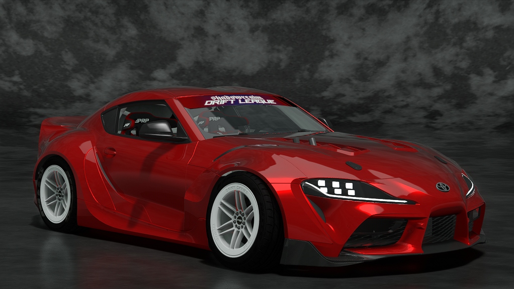 SRDL Pro v2 Toyota Supra A90, skin 7_red